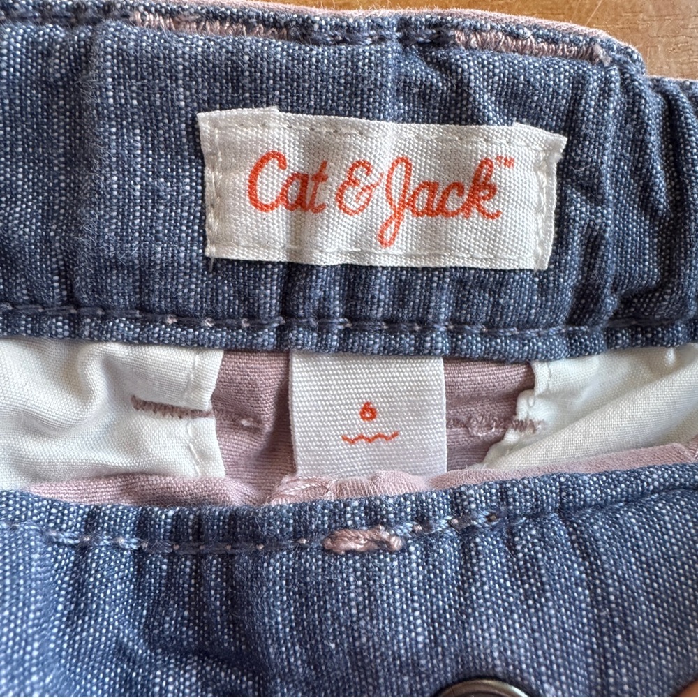 Cat and jack boys shorts and jogger bundle adjustable waist size 6 denim mauve - Picture 11 of 15